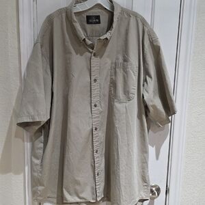 Redhead Classic Beige Men’s Shirt 100% Cotton Size 4XL